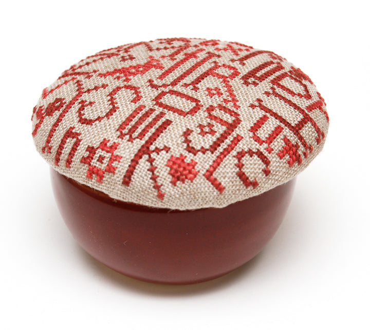 Round Red Sampler