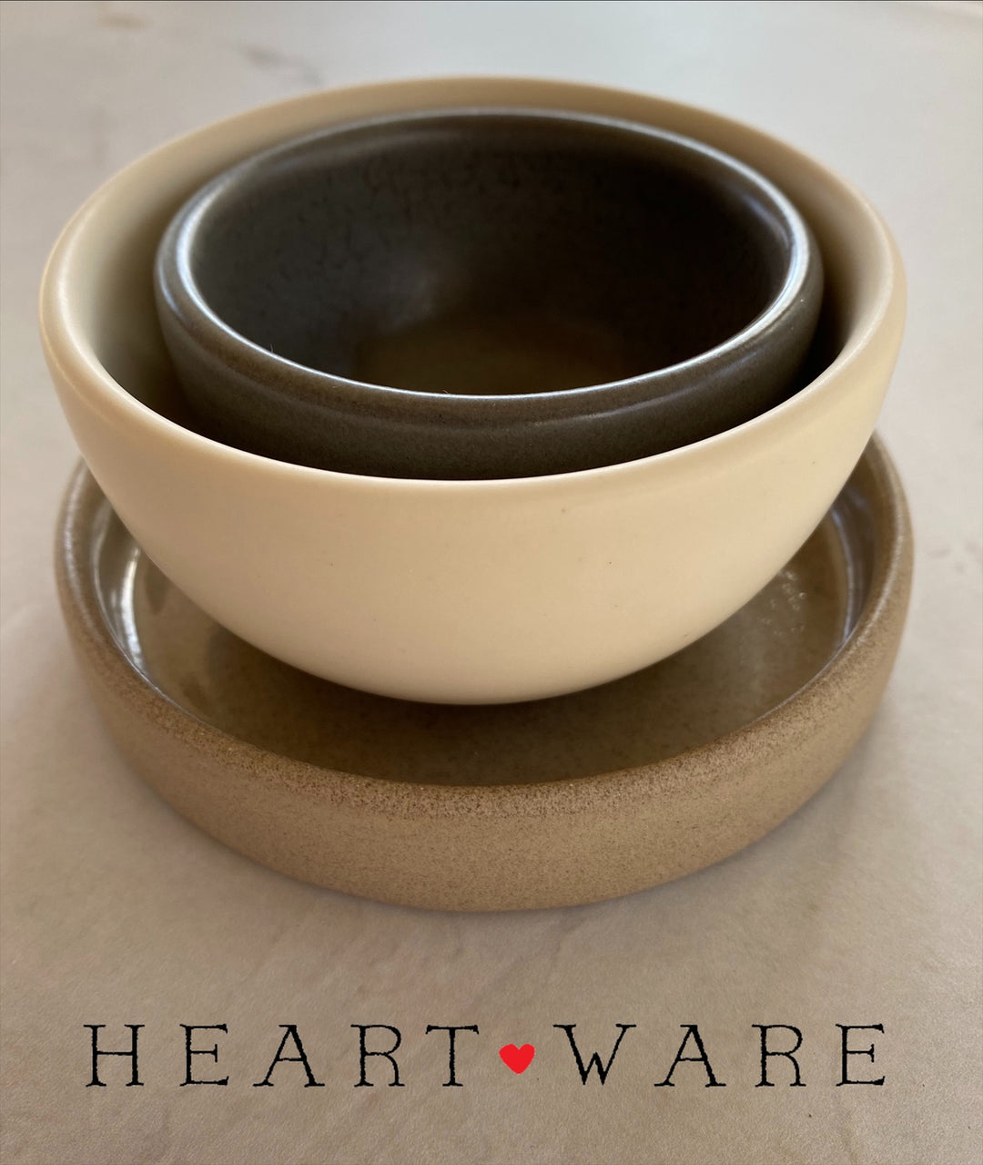 Heartware Cream Bowl