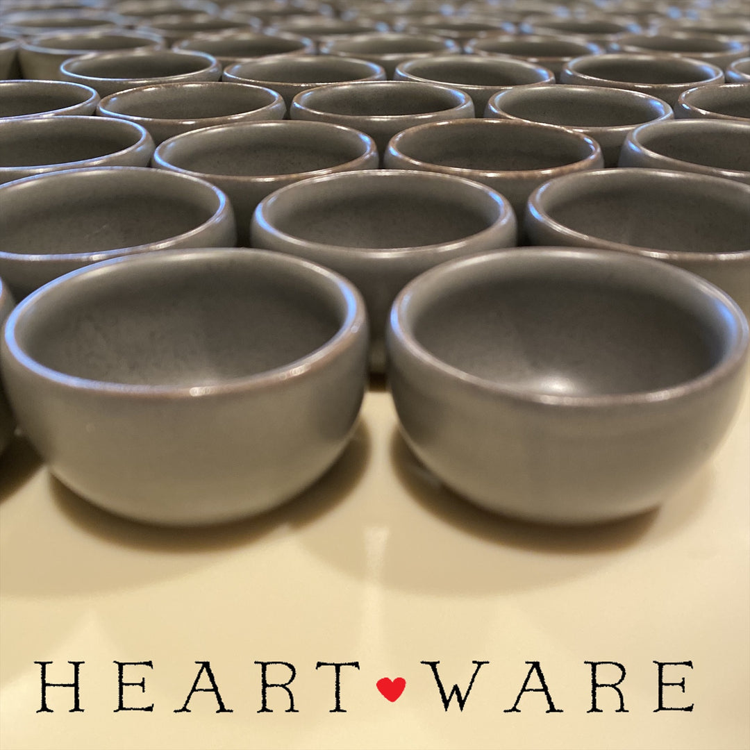 Heartware Gray Bowl