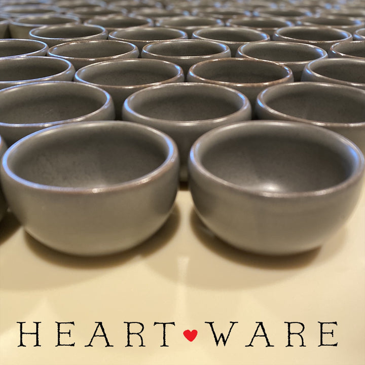Heartware Gray Bowl