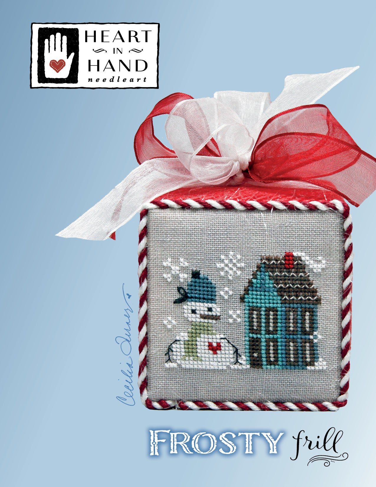 Frosty Frill – Heart in Hand Needleart