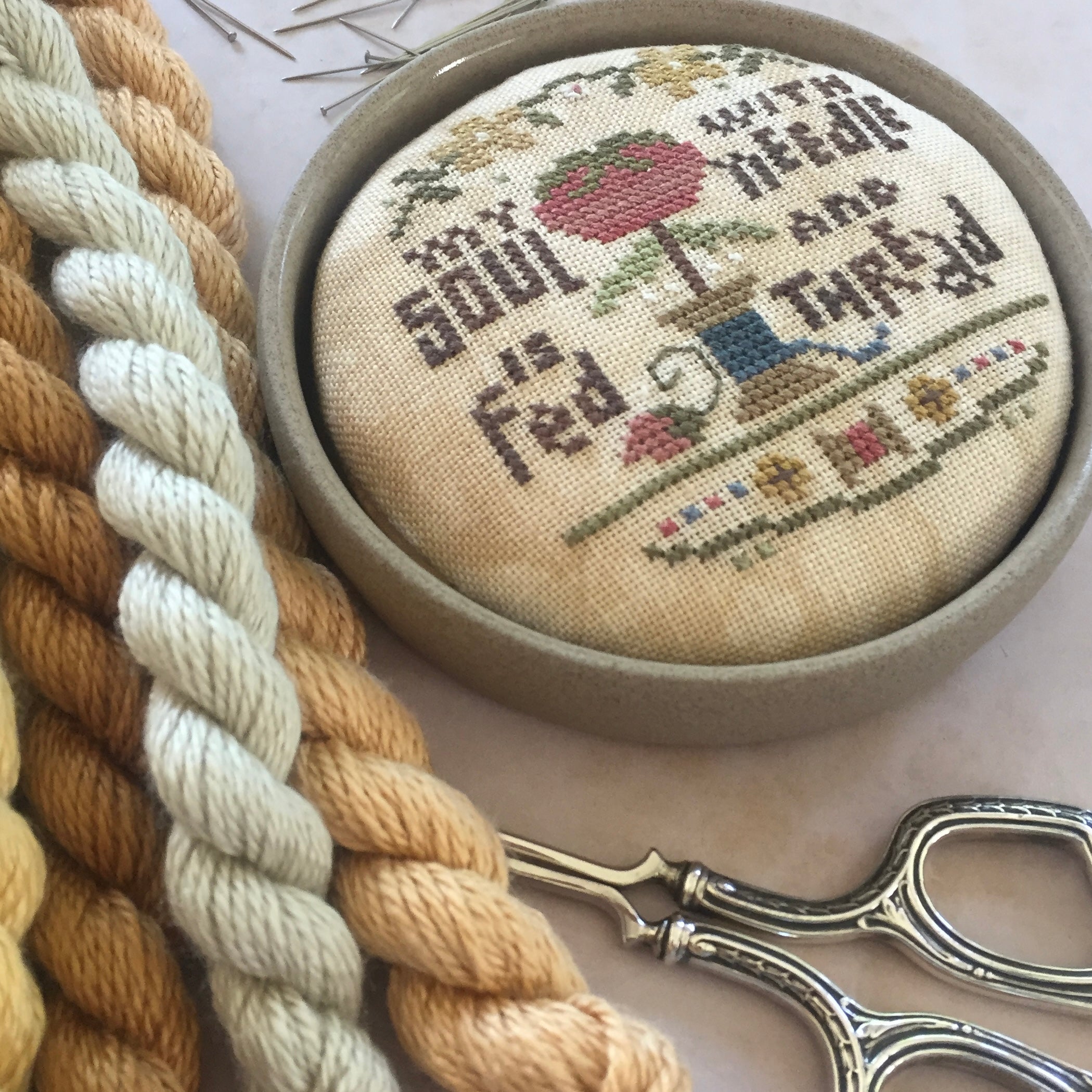 Needle and Thread – Heart in Hand Needleart
